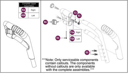 70° Style#8 Swing-away Tapered Upper