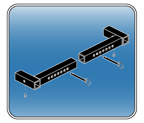 Clover Left Seat Frame Legrest Hanger Assy's