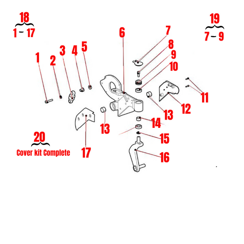 M3 Swing Arm Front Right