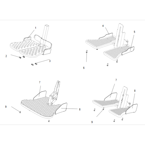 FOOTPLATE METAL EDGES