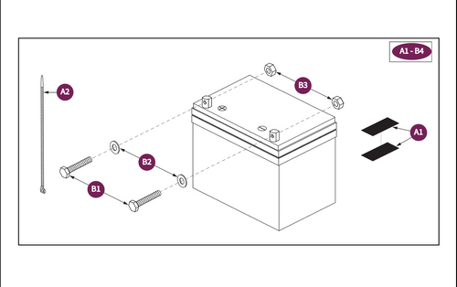 Universal, NF-22, GEL, Battery Assy