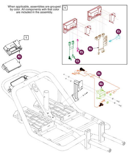 Electronics Assy, S-Drive Controller,120 AMP, MKII