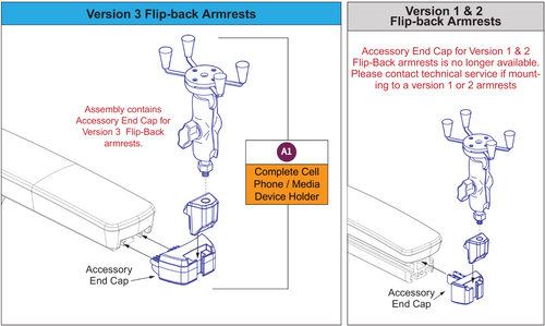 X-Grip Phone Holder, TB3 Arm