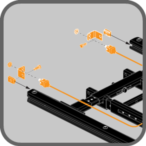 Power Legrest Harness & Hardware