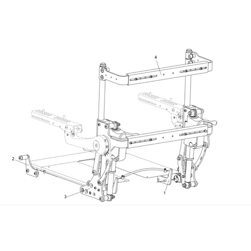 Rehab Anti Shear PWR Rec ASP FLEXI Arms FF