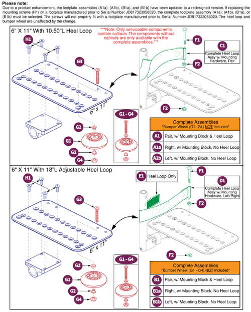 Angle Adj FootPlate,6"x 11" Style#7SWA Style#12ELR