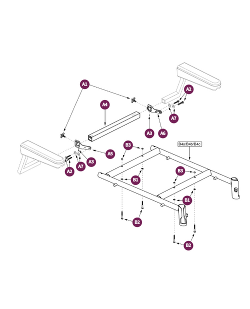 H-Frame-115Ltd Recline Seat,ELR SA Solid Seat 20W