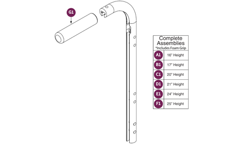 Back Canes, TRU Balance® 3