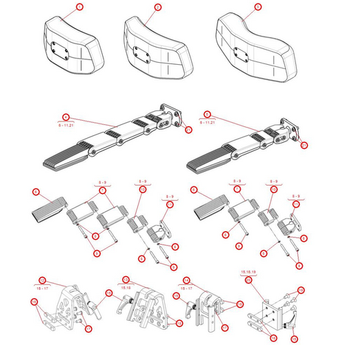 Permobil Originals - Headrest