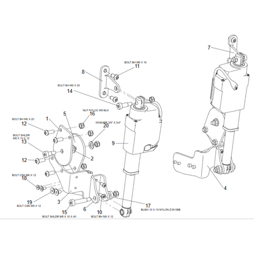 POWER BACK KIT ASP MSP BACK
