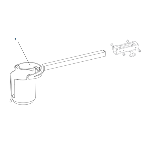 RAM CUP HOLDER STD MT
