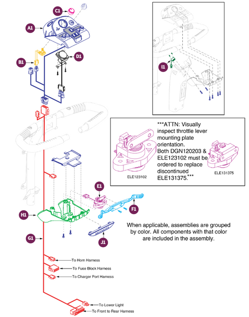 Console, 3 Wire CTS Throttle, Victory9-10 Series