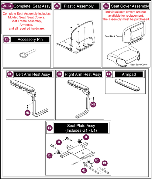 Molded Plastic, 20"x18",SET1909617 w/out storage
