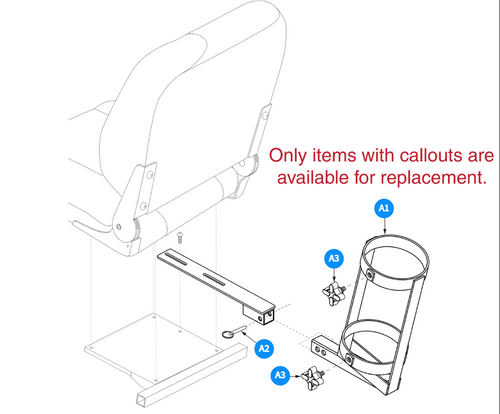 Oxygen Tank (O2) Holder-Jet