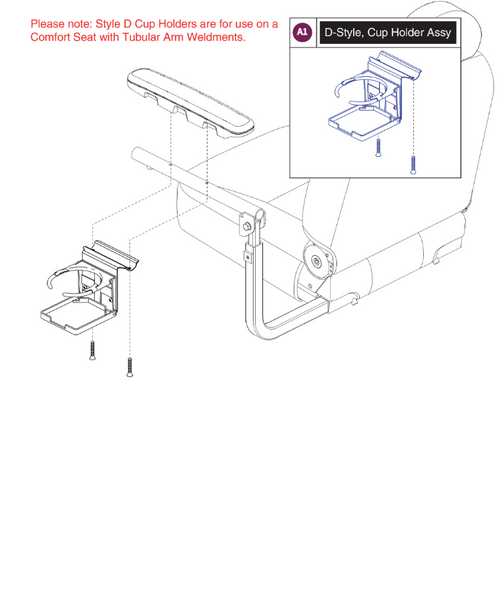 D-Style, Round Tube Mounted