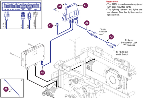 QL3 AM3L for Q-Captains w/REAC Lift & Base Lights