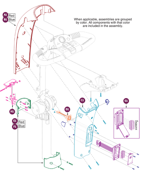 Tiller Shroud Assy, Victory