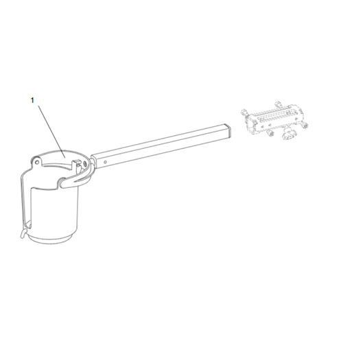 RAM CUP HOLDER STD MT