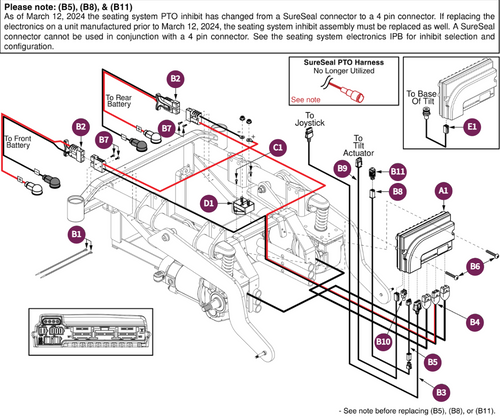 VR2 Elect-Hammer XL Motor, Tilt Thru Joystick