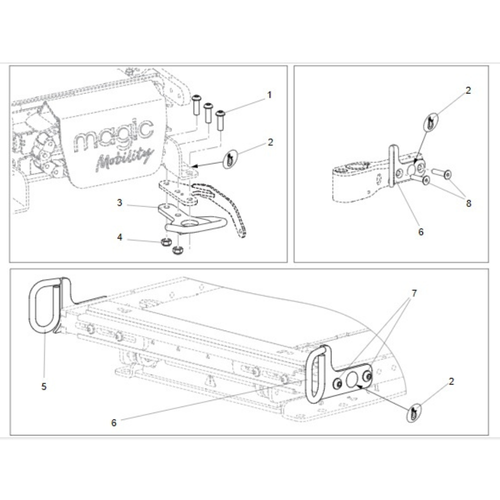 X8 Tie Down Kits (Transit)