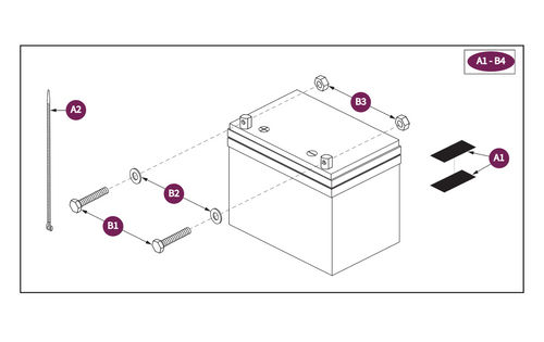 Universal, NF-22,GEL, Battery Assy
