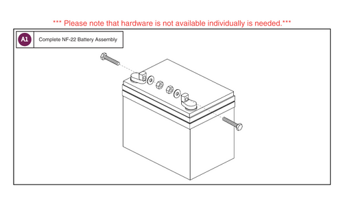 MK, NF-22, AGM, Battery Assy