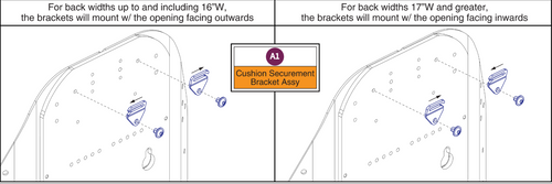 Back Cushion Securement Brackets,TB3 Redesigned