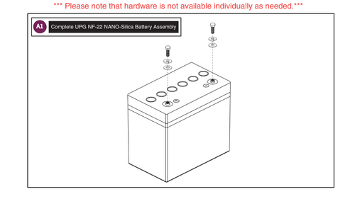 NF-22 UPG, NANO-Silica Battery Assy