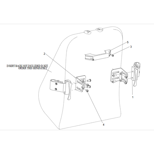 MPS Fully Adjustable Insert Back QR