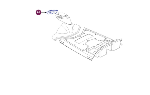 Frt Shrd Insert,3 Wheel V2,GoGo,Elite Travel Plus