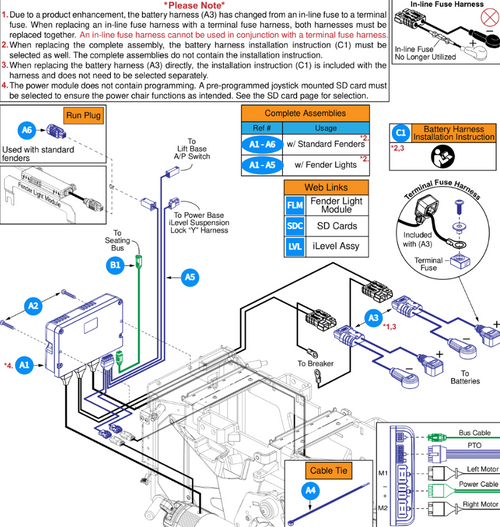 QL3 Base Electronics, TB4 Seat w/ Accu-trac Motors