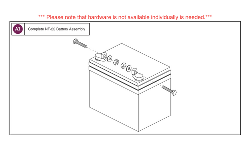MK,NF-22,AGM,Battery Assy