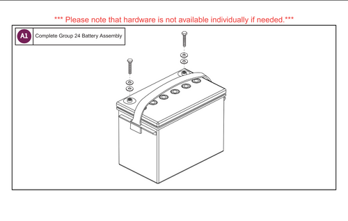 Group 24, 75AH, MK, AGM-BAT121347