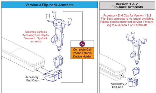 X-Grip Phone Holder, TB3 Arm