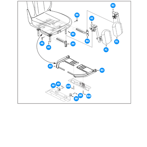 Style #12 ELRs w/Resid Limb Support,Univ Seat
