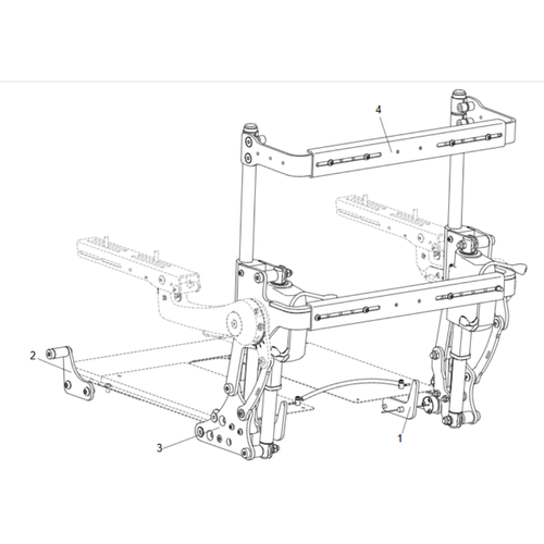 REHAB ANTI SHEAR PWR REC ASP FLEXI ARMS FF