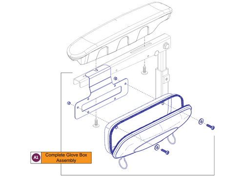 Glove Box, Q-Captain Arm Mounted