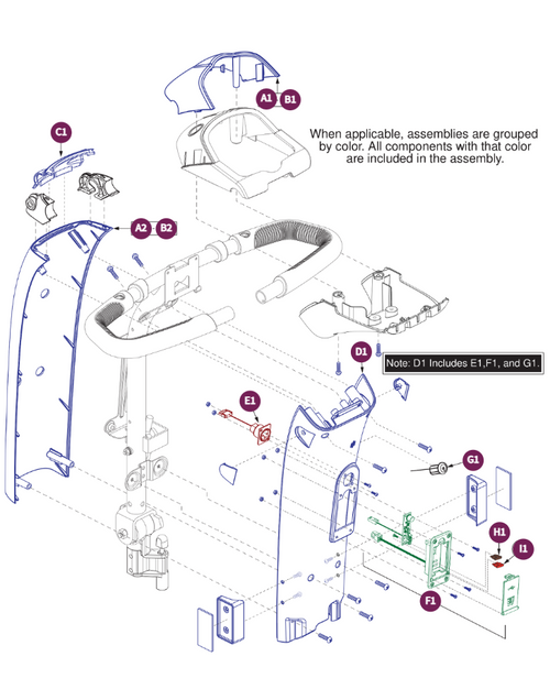 Tiller Shroud Assembly - MV600