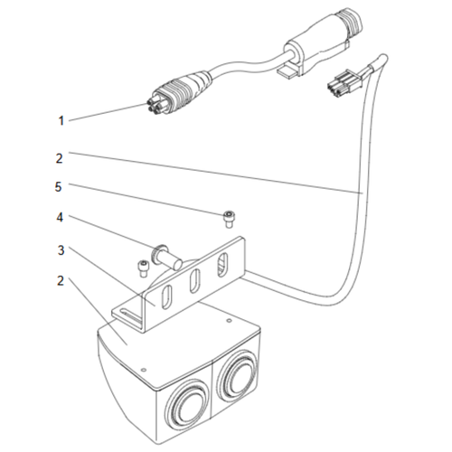 ACCESSORY CHARGER BRACKET UNDER SIDE RAIL