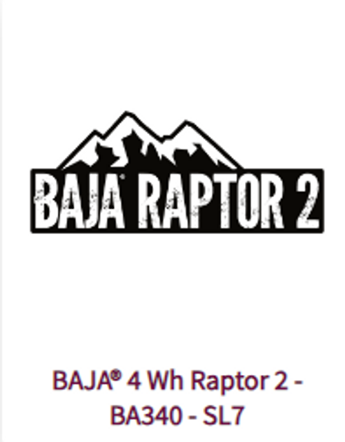 BAJA 4 Wh Raptor 2-BA340-SL7