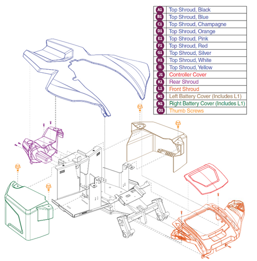 Shroud Assy, Jazzy Air