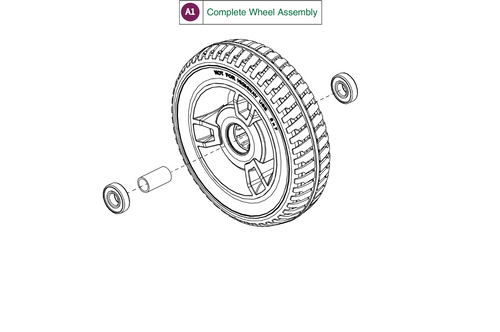 Front Wheel, Jazzy ZTS
