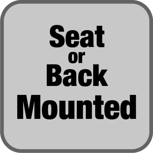 Seat or Back Mounted Accessories