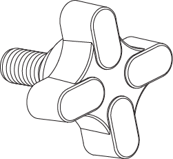 HANDLE,LOCK KNOB,B-1000-152-AK