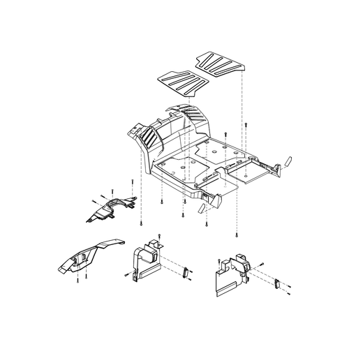 SHROUD,ASSY,FRONT BODY,W/NO BRAKE LIGHTS,CANDY APPLE RED,4-WHEEL,VICTORY LX-A
