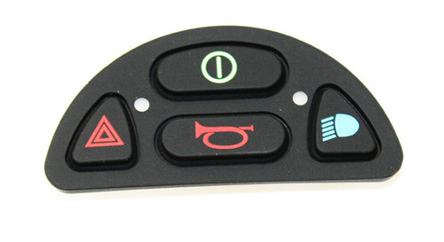 JSM/CJSM FRONT KEYPAD + LIGHTS, 4 BUTTONS