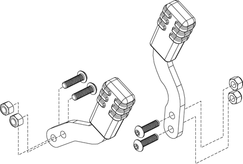 FREEWHEEL LEVER ASSEMBLY KIT