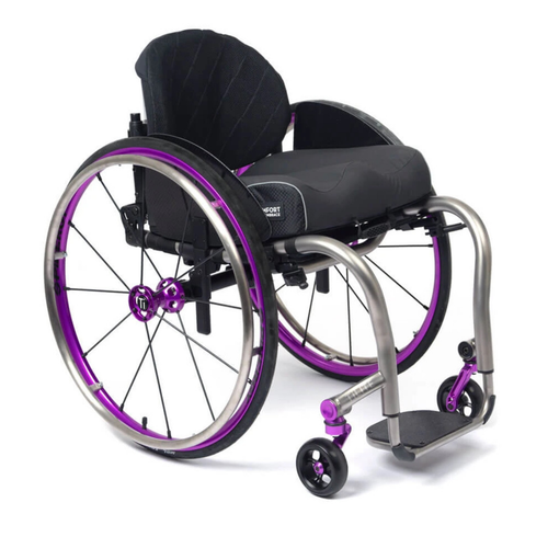 TiLite ZRA Ultra Lightweight Wheelchair