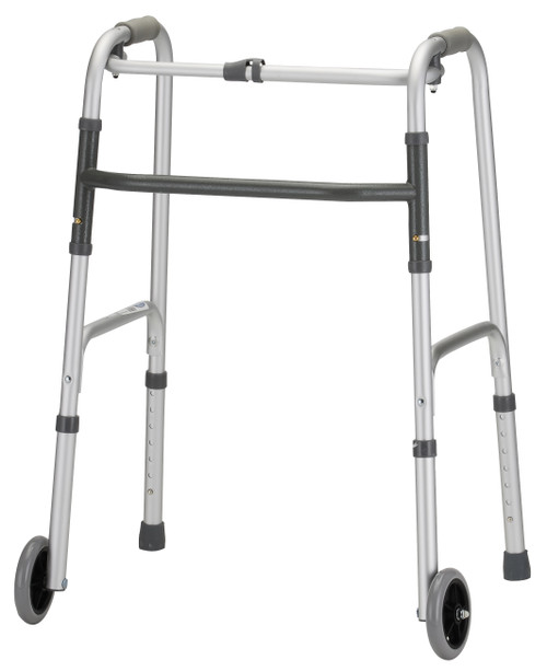 Nova ADULT FLDG WALKER W/WHEELS