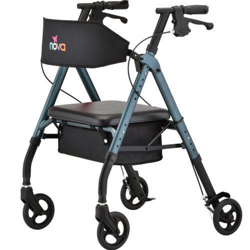 STAR 6 WB ROLLING WALKER- BLUE